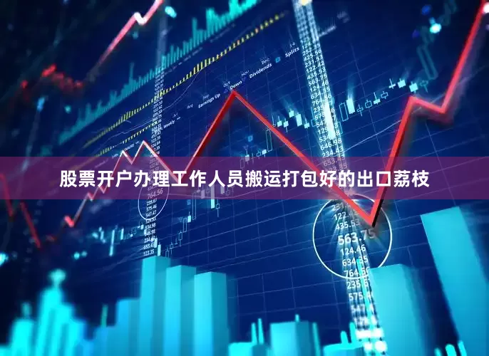 股票开户办理工作人员搬运打包好的出口荔枝